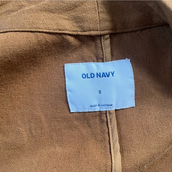 Old Navy Linen-Blend Relaxed Blazer - Picture 7 of 11